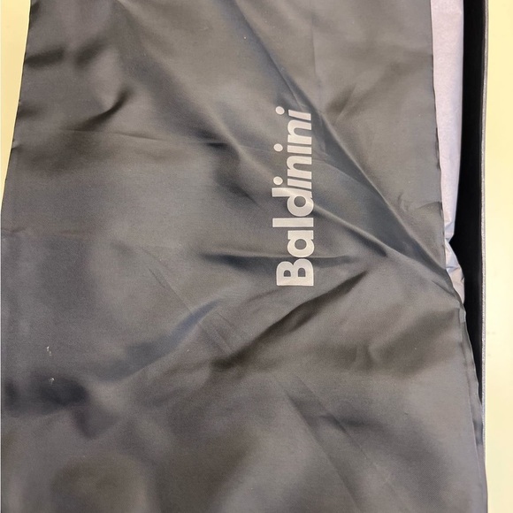 MADE IN ITALY LEATHER Baldinini Black Chukka Boots Polished Leather Lace-Up - Picture 11 of 14